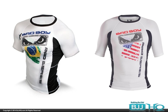 Bad Boy Brazil and USA Rashguard 2 Pack